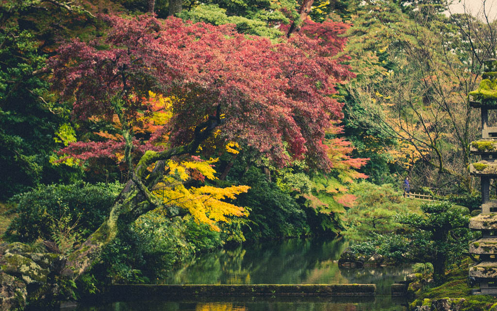 image of Kenroku-en gardens